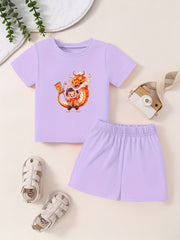Toddler Lucky Dragon T-Shirt & Shorts Set