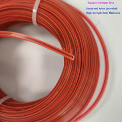 1pc Dual String Trimmer Line 2.4mm 0.095inch 15m 5.9inch Replacement