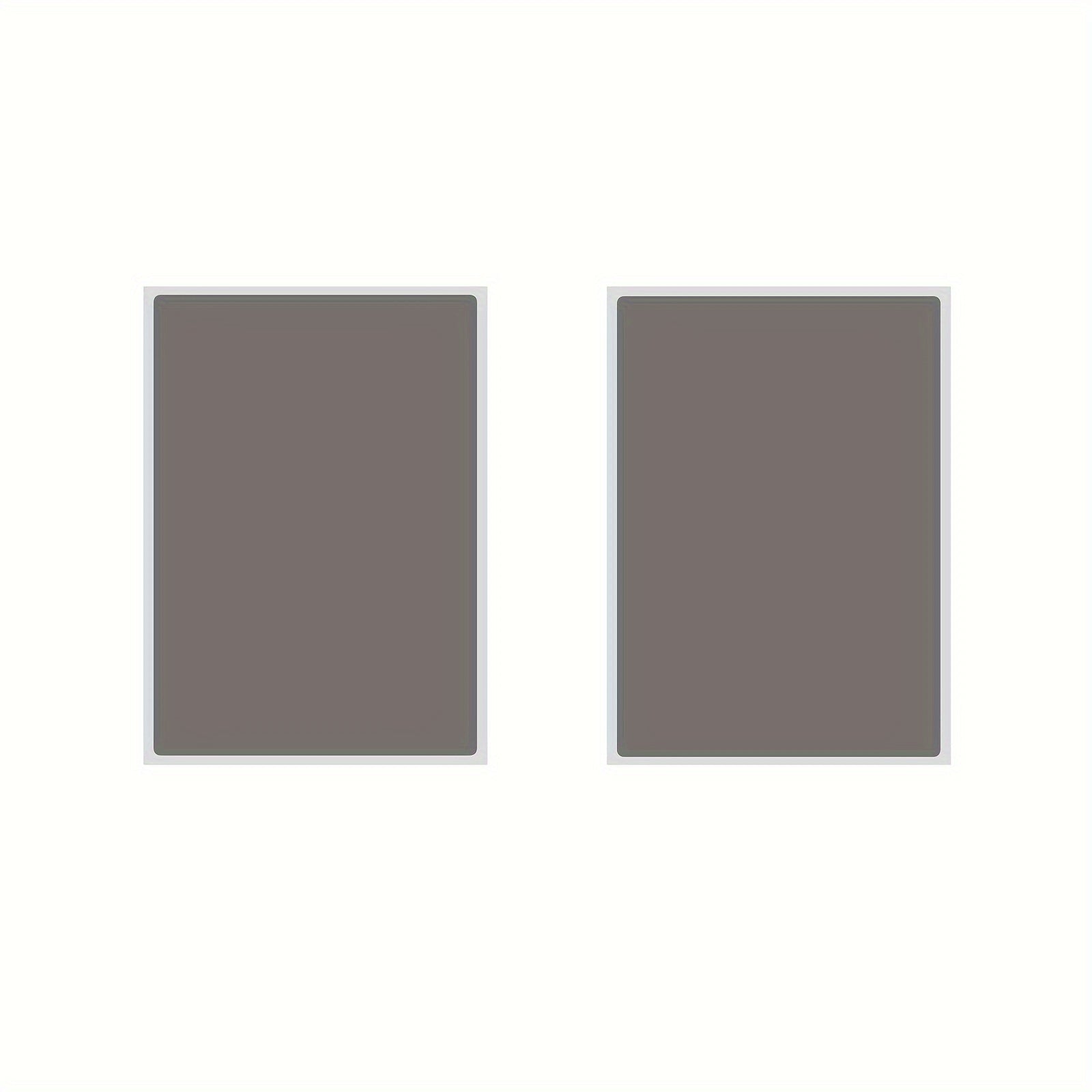 100pcs 70x100mm Gray Scratch Postcards Wedding Stickers