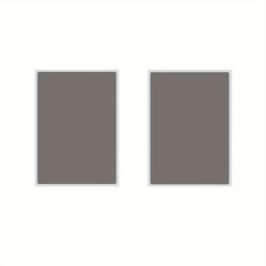 100pcs 70x100mm Gray Scratch Postcards Wedding Stickers