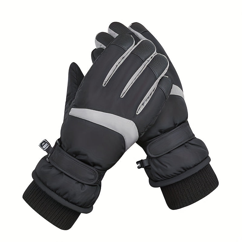 Winter Skiing Gloves for Men Women Warm Touch Screen Outdoor Sports