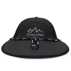 Adjustable Summer Casual Mens Peaked Cap with Letter Embroidery