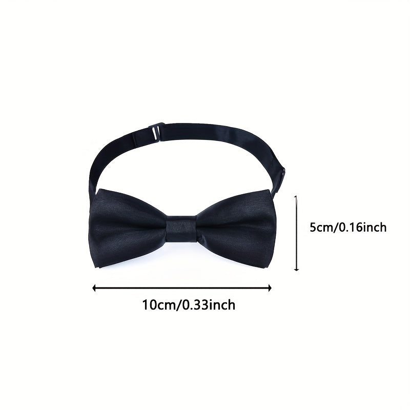 Solid Graduation Lead Tie Baby Performance Costume Accessories Bow Tie