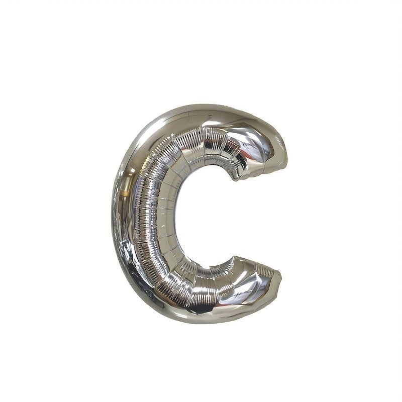 40 64 Cm Silvery 26 Letters Wedding Party Set