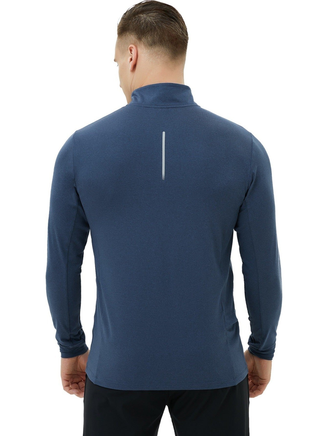 YOKGO Men's Sweat Resistance Quick Long Sleeve T Shirt