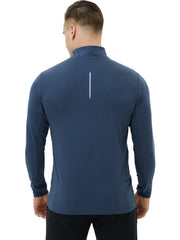 YOKGO Men's Sweat Resistance Quick Long Sleeve T Shirt