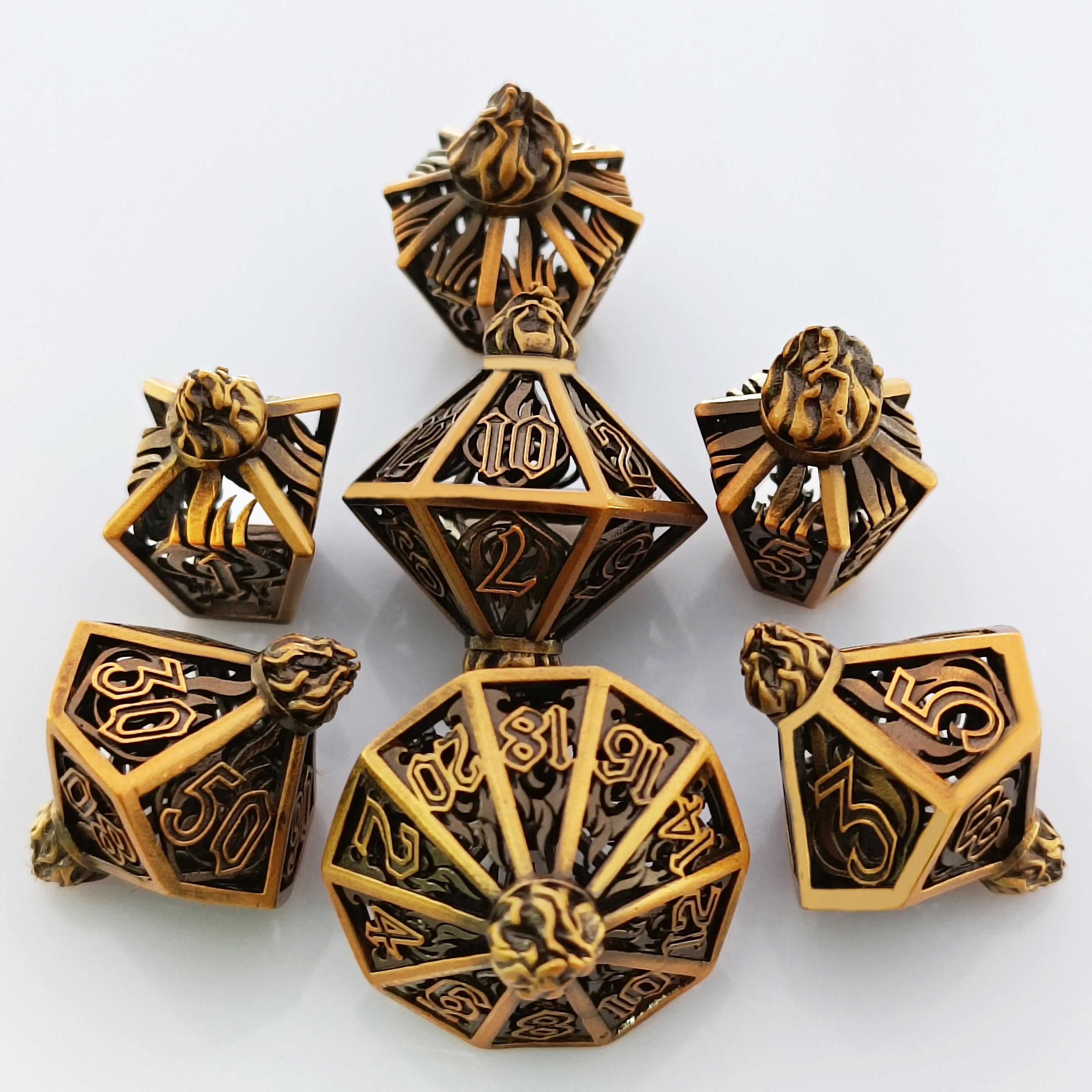 Electroplated Dice Metal Skeleton Welded Jug Shaped Dice