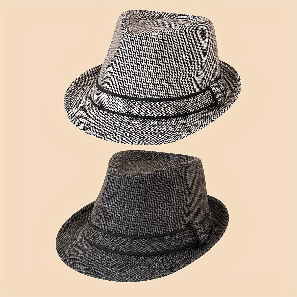 Four Seasons Usable Wide Brim Fedora Hat For Party Meeting