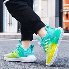 Kid's Rotating Buckle Basketball Shoes