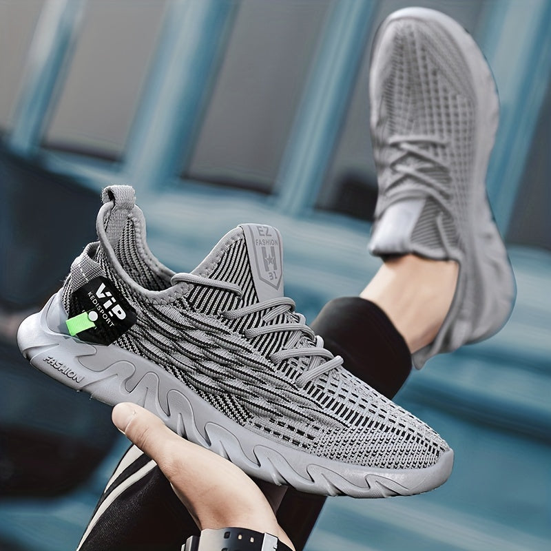 Men's Knitted Comfy Sneakers For Running Jogging