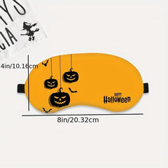 Halloween Cartoon Eye Mask for Home Trip Office Plane Use