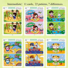 Focus Training Coloring Book Monkey Illustrations with Erasable Markers