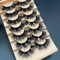 7pcs Segmented False Lashes Y2K DIY Individual Cluster Lashes