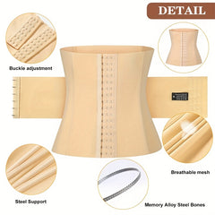Waist Trainer Trimmer Belt Tummy Control Compression Wrap Cincher