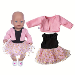 Dress Coat Doll Clothes for 17inch Doll Not Include Doll And Shoes
