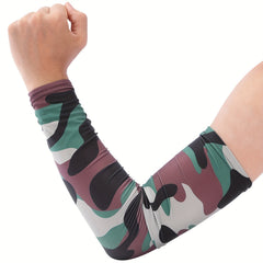 6pcs Tattoo Sleeve Ice Large Flower Arm Sleeves Lightweight Sunscreen Sleeves