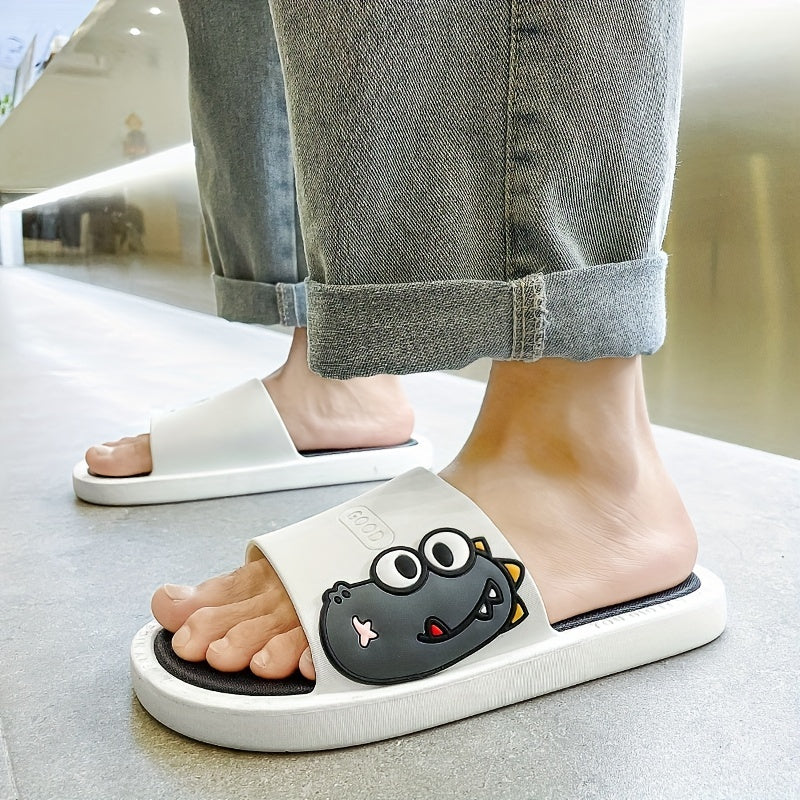 Men's Casual Cartoon Slides Soft Sole House Slip