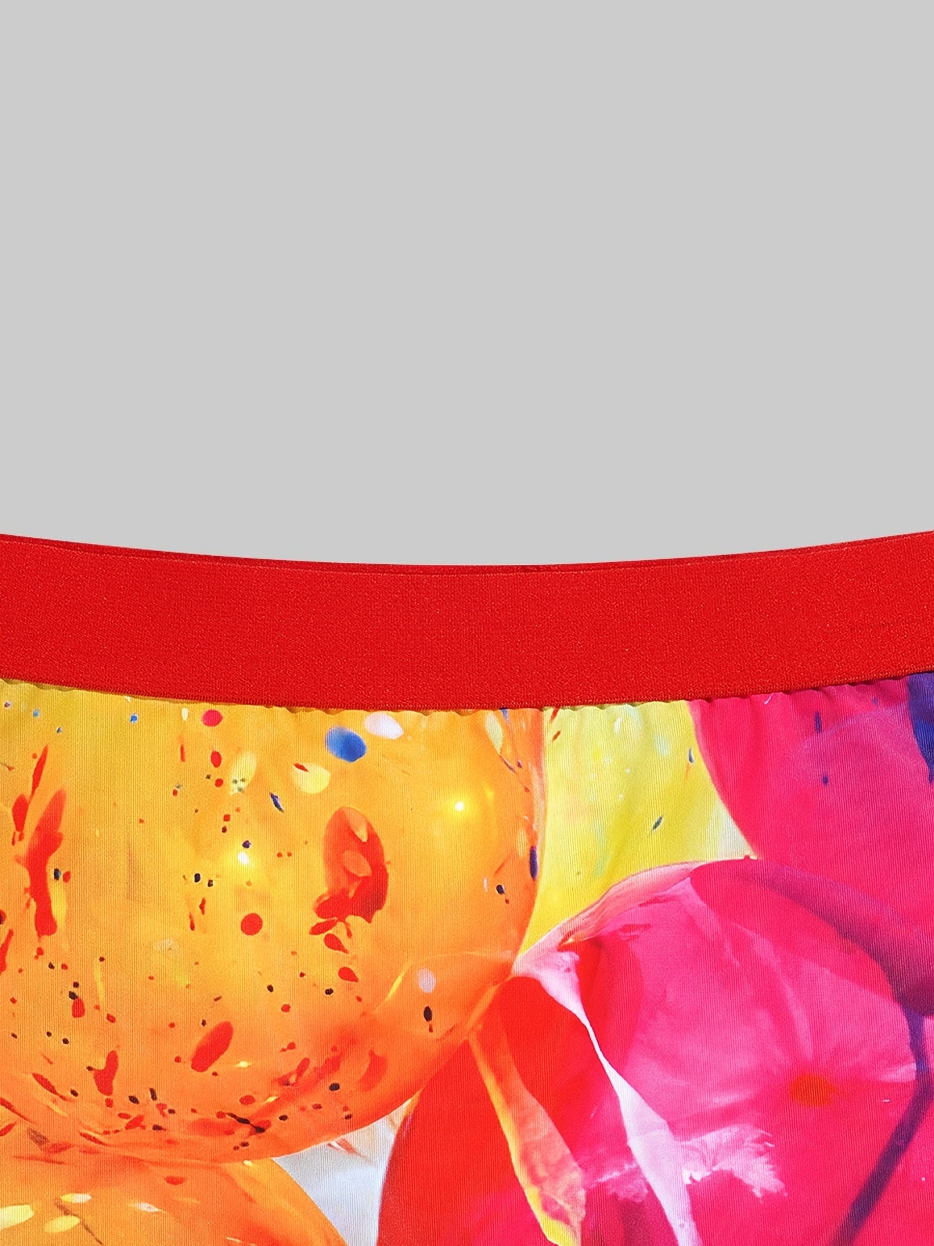Colorful Print Boyshort Panties Comfy Intimates with Patterns