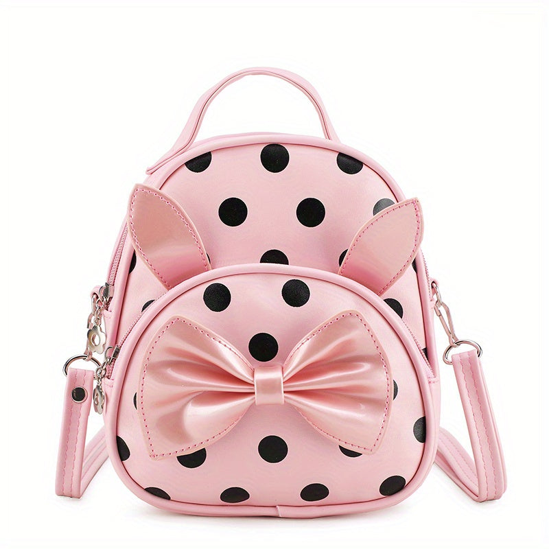 Children's Bowknot Backpack Shoulder Bag