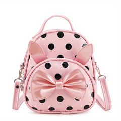 Children's Bowknot Backpack Shoulder Bag