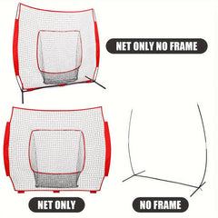 Baseball & Softball Replacement Net 7 Strand Heavy Duty Knotless Polyester