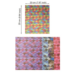 5pcs DIY Japanese Cotton Fabric Bundle for Patchwork Sewing Dolls and Bags
