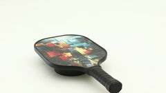 2pcs Pickleball Paddles & Balls Set Carbon Fiberglass USAPA Approved Lightweight