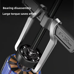 Multifunctional Bearing Puller for Single Piece Shafts