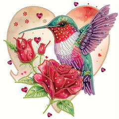 Bird Pattern Diamond Painting Kit for Beginner DIY 5D Diamond Art Kit