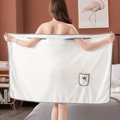Women's Wearable Bath Towel with Pockets