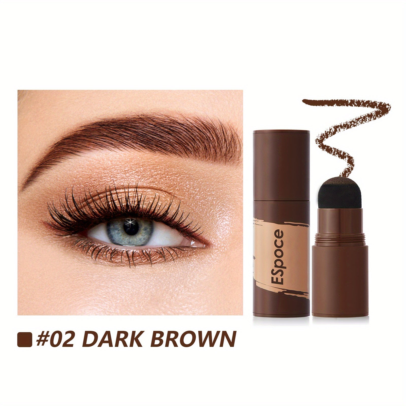 Eyebrow Shaping Kit Waterproof Hairline Filler Enhancers Powder 2 In 1 Set