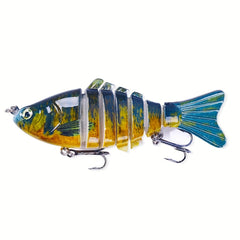 10pcs Bionic Plastic Hard Wobbler Bait Fishing Tackle