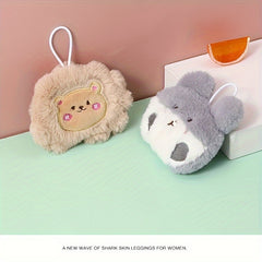 Cartoon Self-heating Hand Warmer Mini Plush Bag