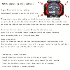 Kids Sports Digital Wrist Watch