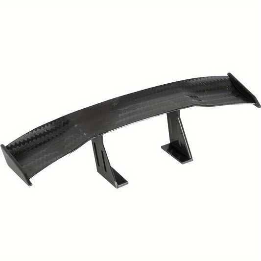 GT Style Carbon Look Car Rear Spoiler Mini Wing Small Model Decoration