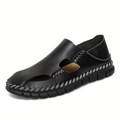 Men's Stitched Sandals - Assorted Colors Casual Walking Shoes