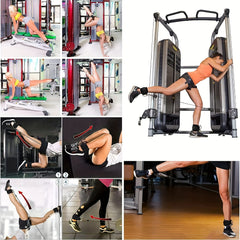 Adjustable Ankle Straps for Leg Strength Workouts