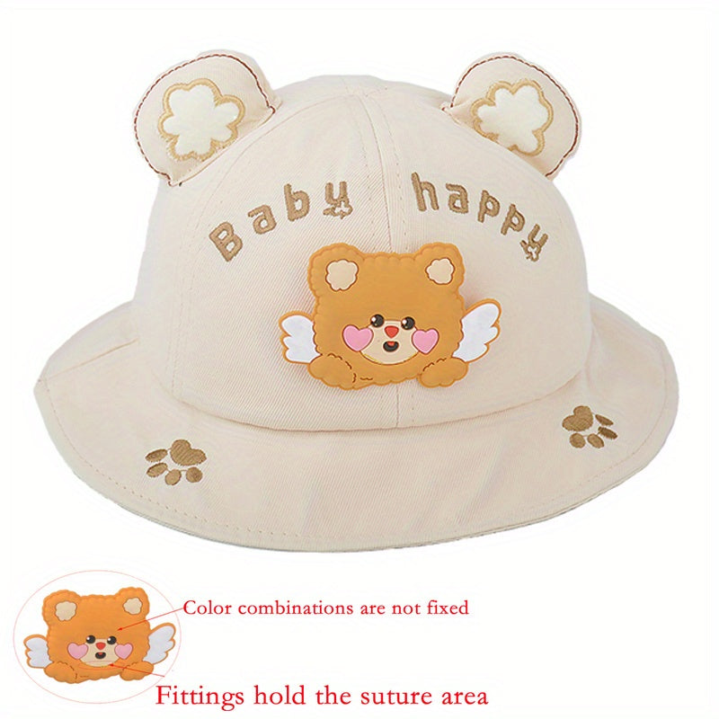 Boys Casual Animal Ear Fisherman Hat
