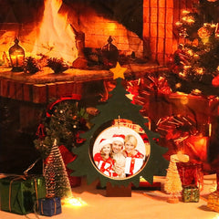 Christmas Tree Photo Frame Silicone Molds + 10 Bead Chain Epoxy Molds