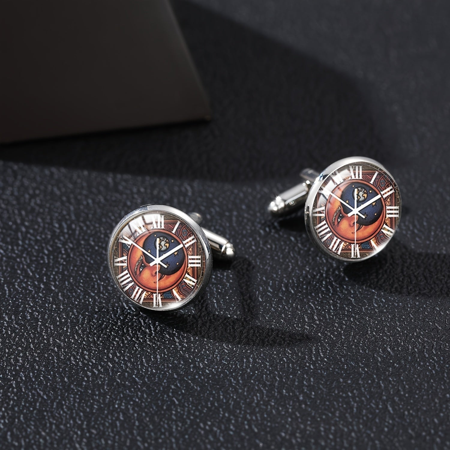 Nordic Clock Men's Cufflinks