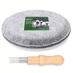 Needle Felting Pad 24 X 24 X 3.51 cm Grey Sponge Needle Felting Mat