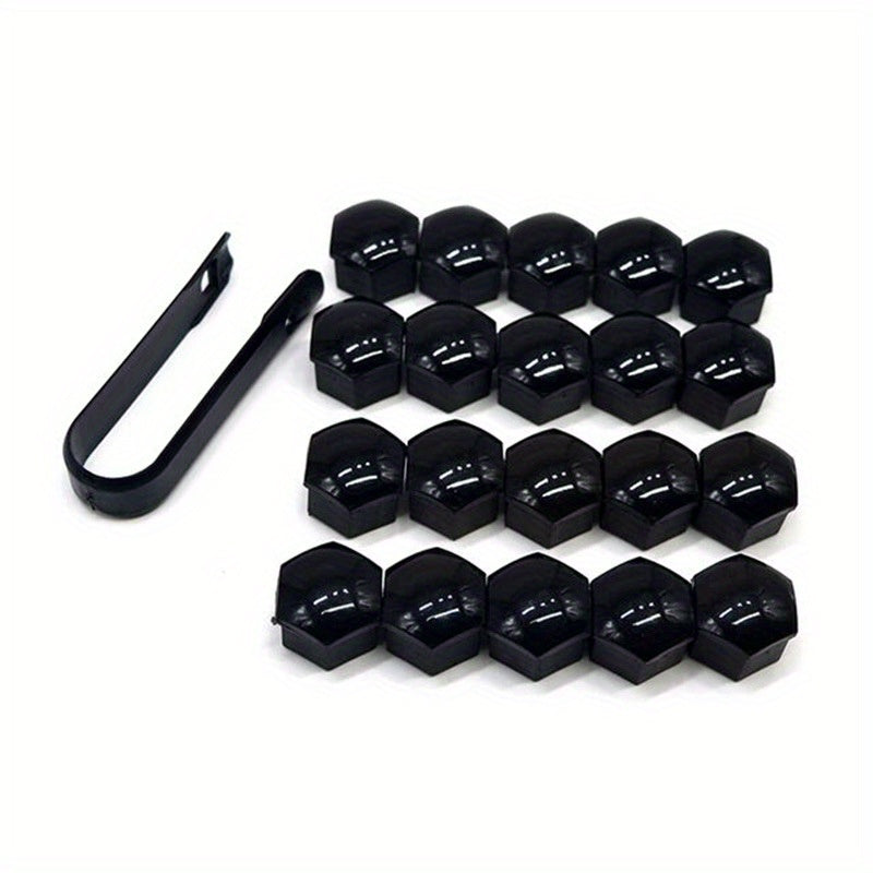 20pcs Wheel Nut Rim Cover 17mm Car Wheel Hub Screw Protection Cap Anti Theft