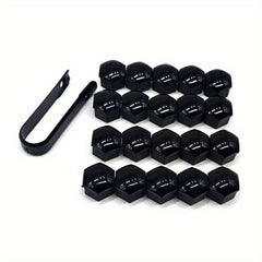 20pcs Wheel Nut Rim Cover 17mm Car Wheel Hub Screw Protection Cap Anti Theft