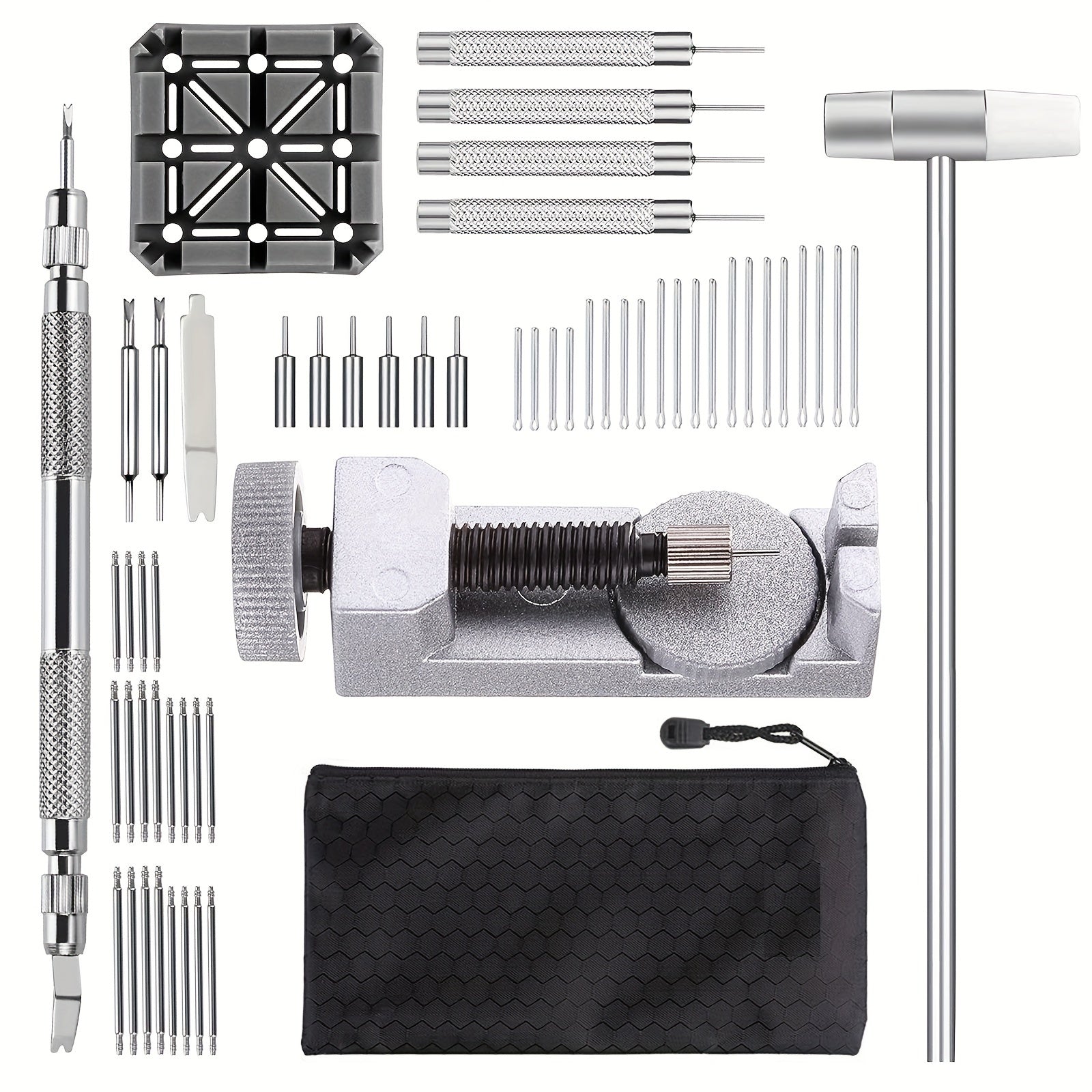 Watch Band Strap Link Pins Remover Repair Tool Spring Bar Tool Set