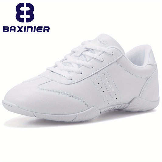 Girls' Lightweight Non Slip Cheer Shoes for Indoor Training