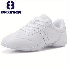 Girls' Lightweight Non Slip Cheer Shoes for Indoor Training