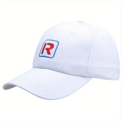 R Embroidery Hat Anime Sunshade Peaked Cap Baseball Cap