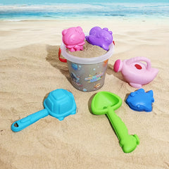 Beach Bucket Cartoon Sand Model Play Sand Toys