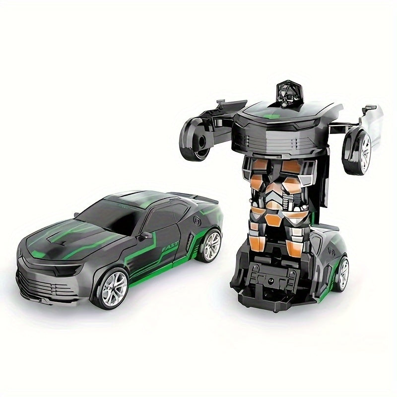 1 Pc Car Toy Collision Deformable Manual Recovery Children's Holiday Gift