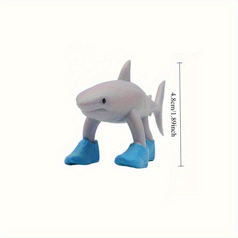 Italian BrainrotHigh Vinyl Figurine Tung Tung Tung Sahur Tralalero Tralala Decor